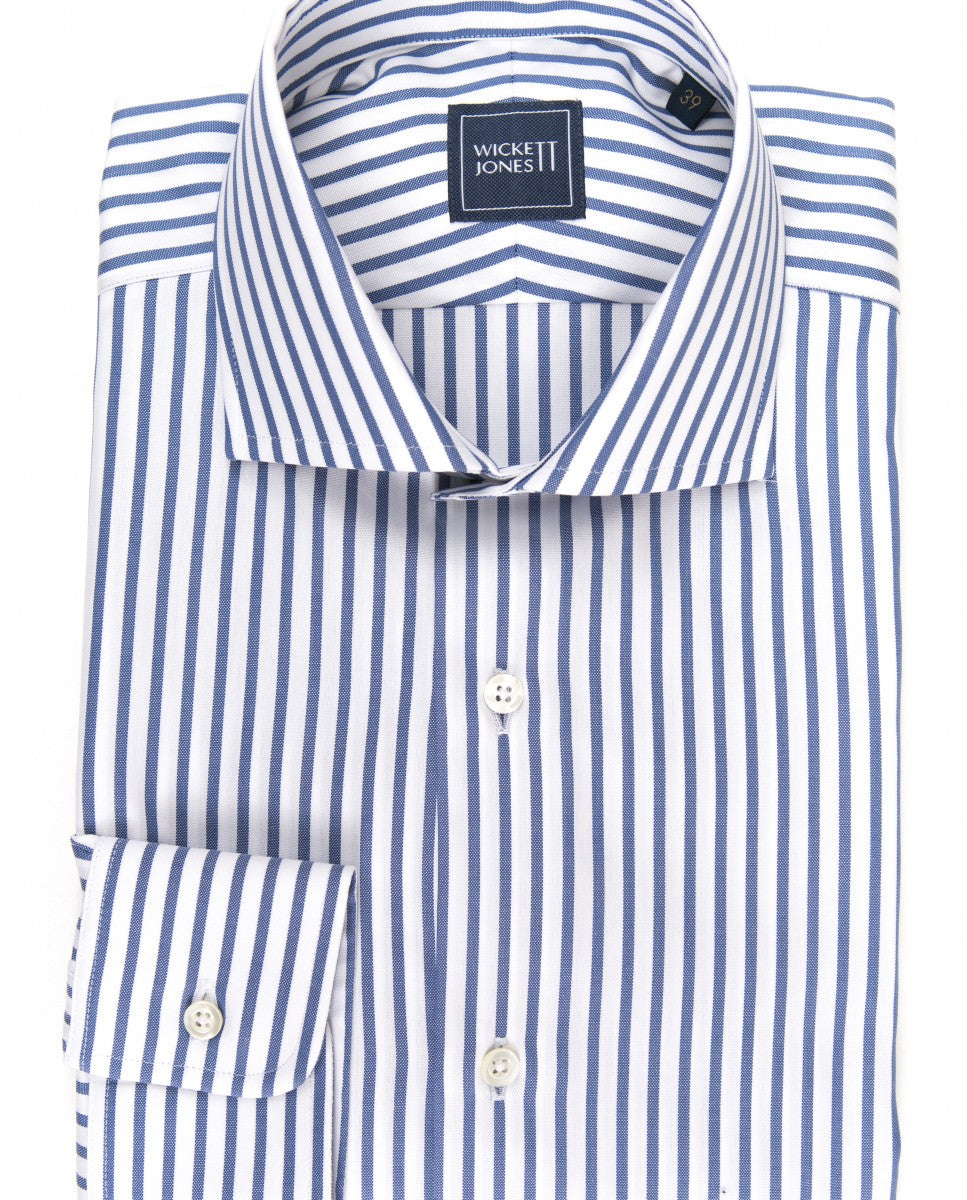 Camisa 100% Algodón en Azul Oscuro