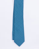 Corbata 100% Seda en Azul Petróleo