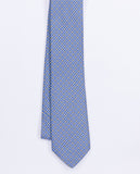 Corbata 100% Seda en Azul Oscuro
