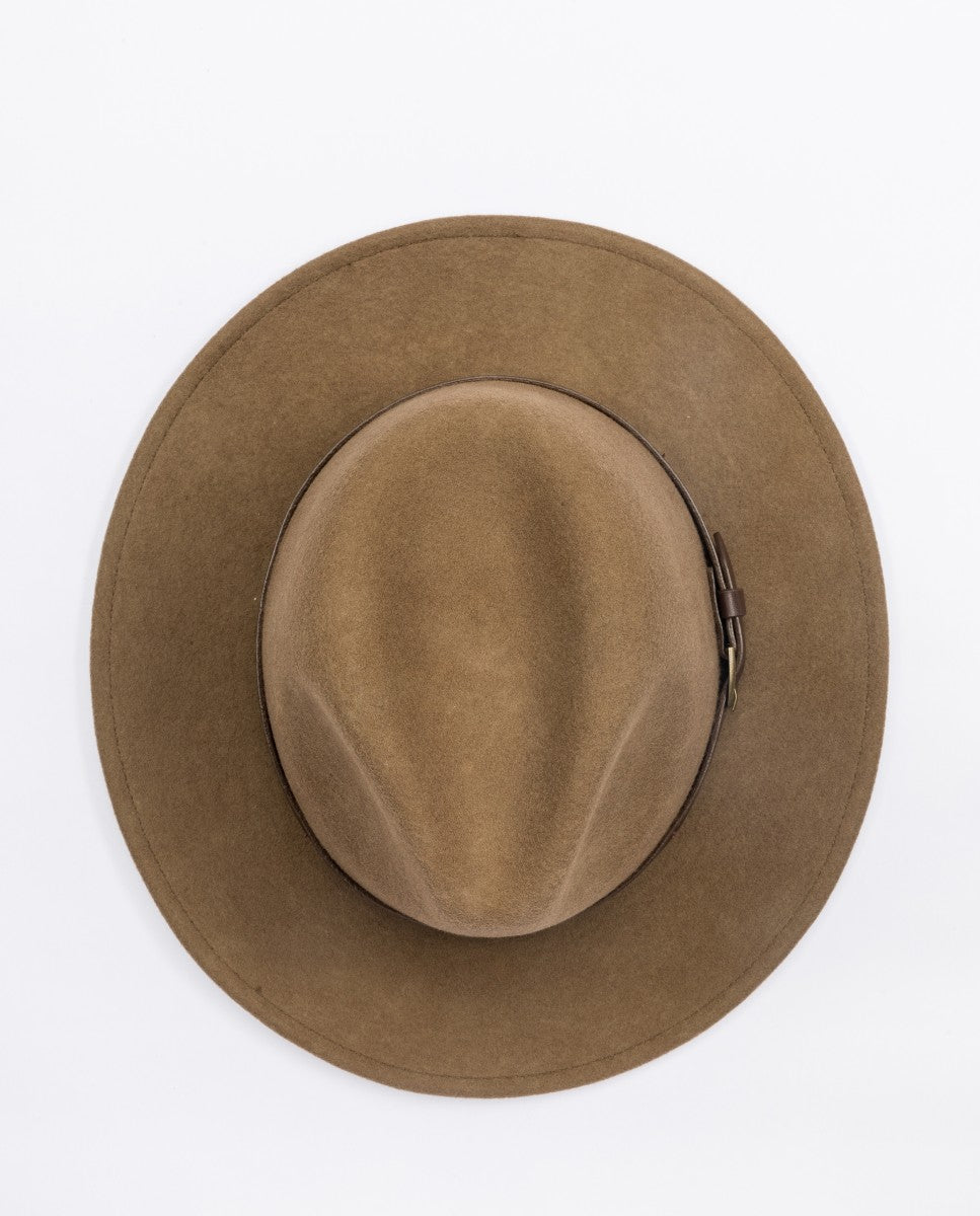 Brown Hat 100% Felt