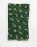 Echarpe 100% Lã em Verde Escuro