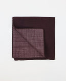Dark Bordeaux Pocket Squares