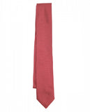 Corbata 100% Seda en Rojo