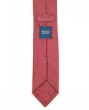 Corbata 100% Seda en Rojo