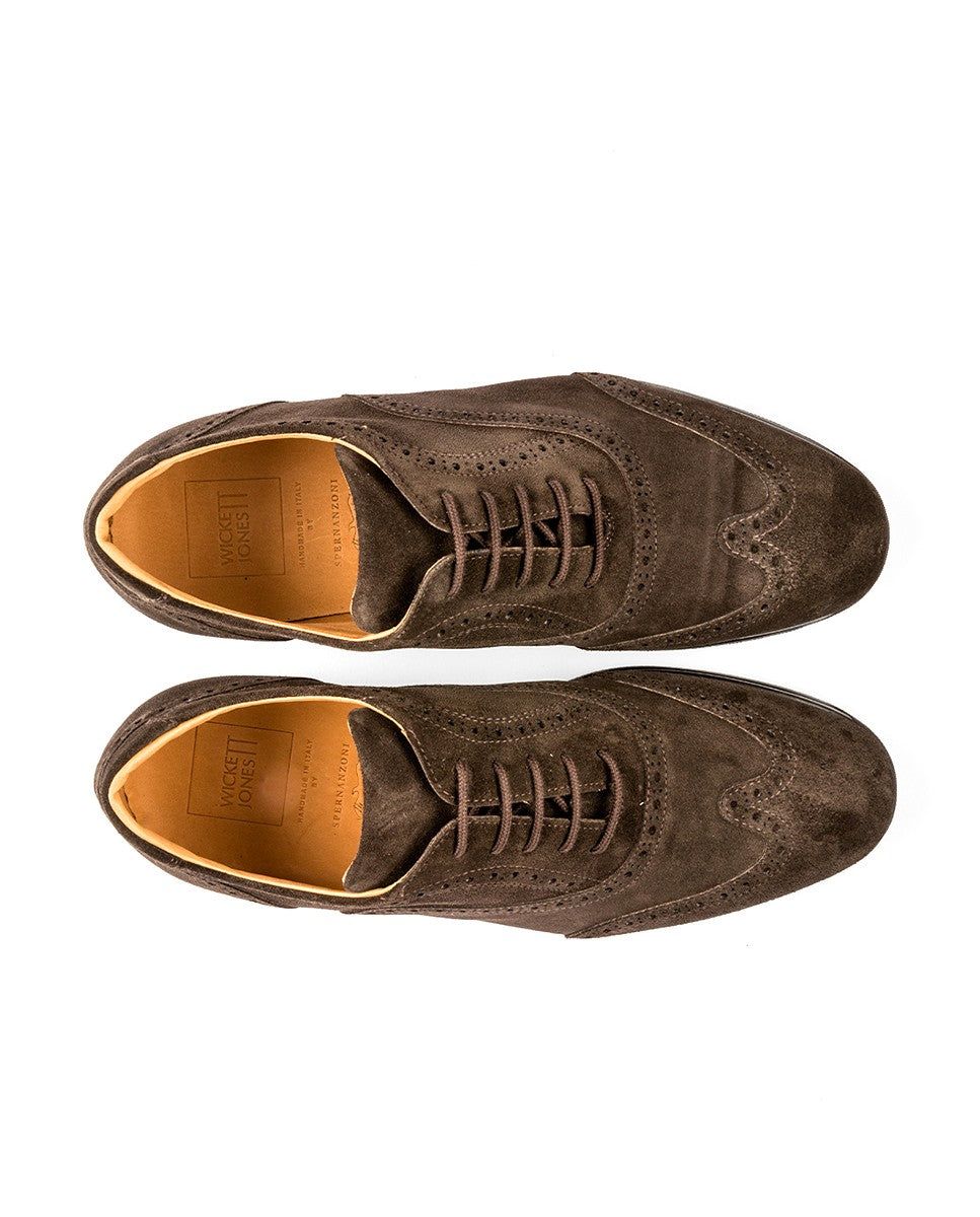 Zapatos Deportivos Oxford en Marrón Oscuro