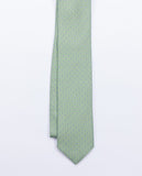 Light Green Tie 100% Silk