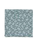 Lenço de Bolso 100% Linho em Verde Seco