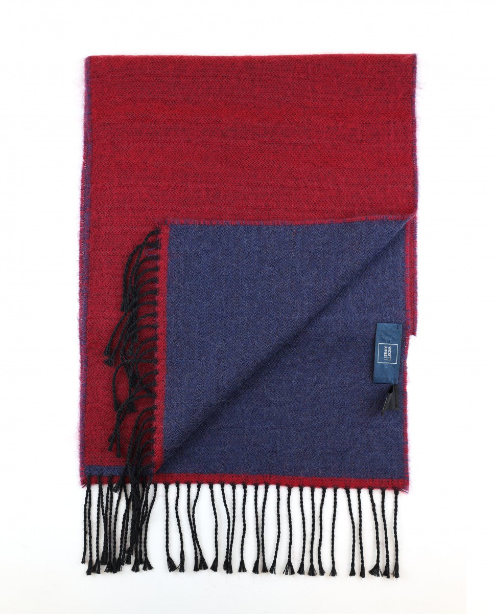 Bufanda 100% Lana Virgem en Rojo