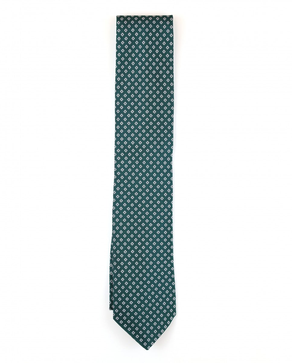 Corbata 100% Seda en Verde