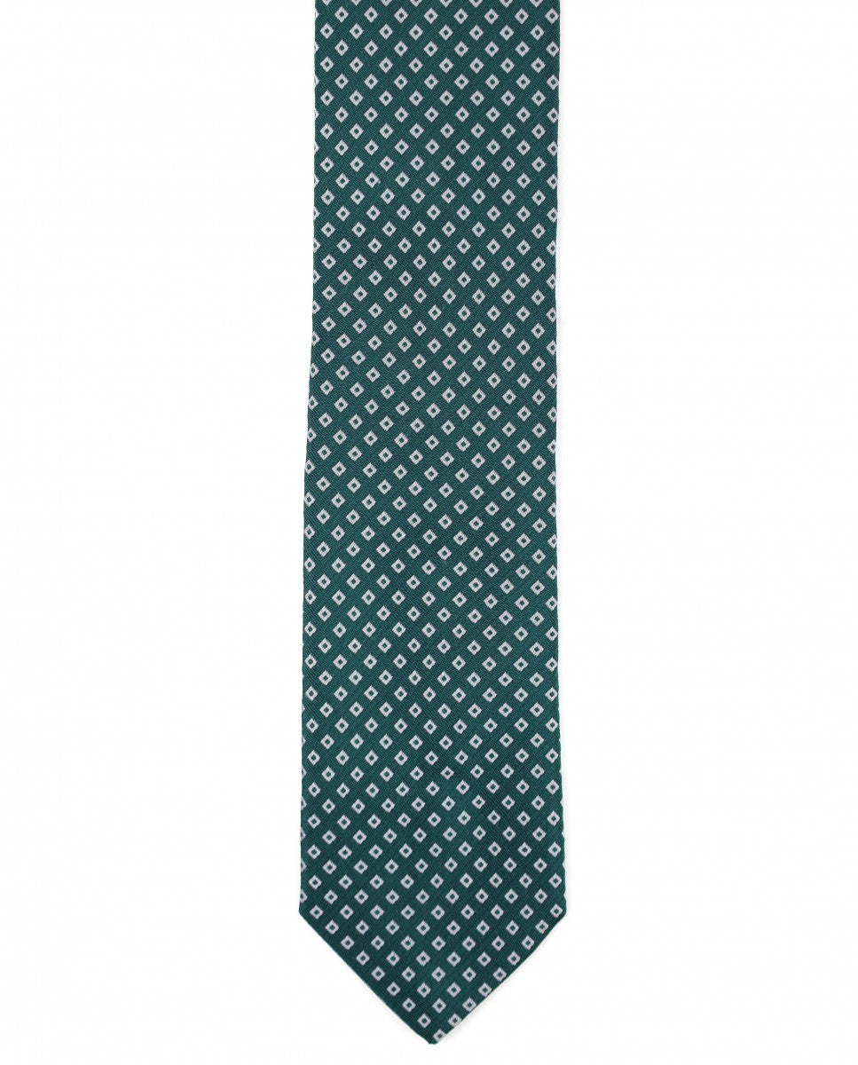 Corbata 100% Seda en Verde