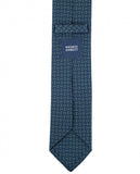 Corbata 100% Seda en Azul Oscuro
