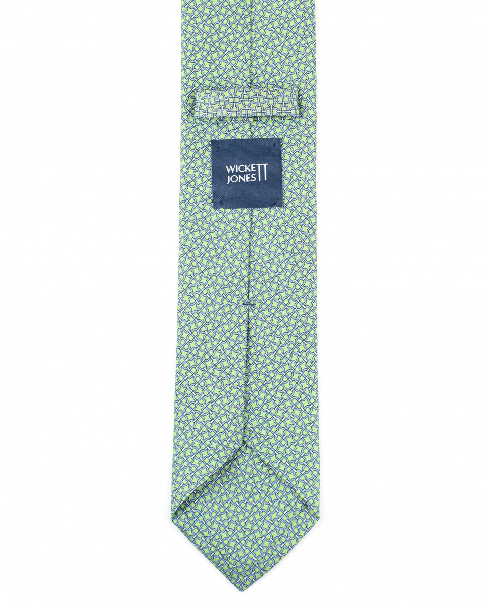 Corbata 100% Seda en Verde