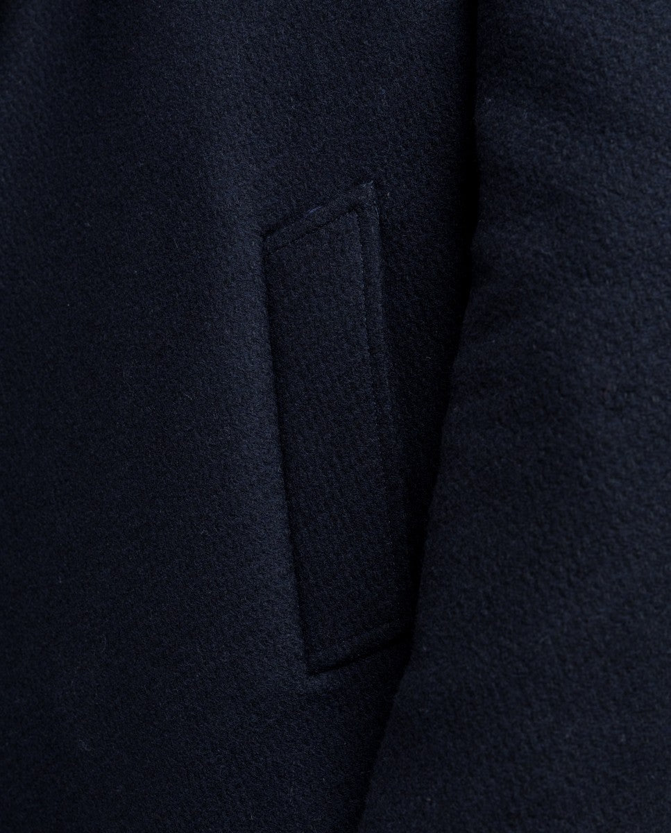 Dark Blue Overcoat