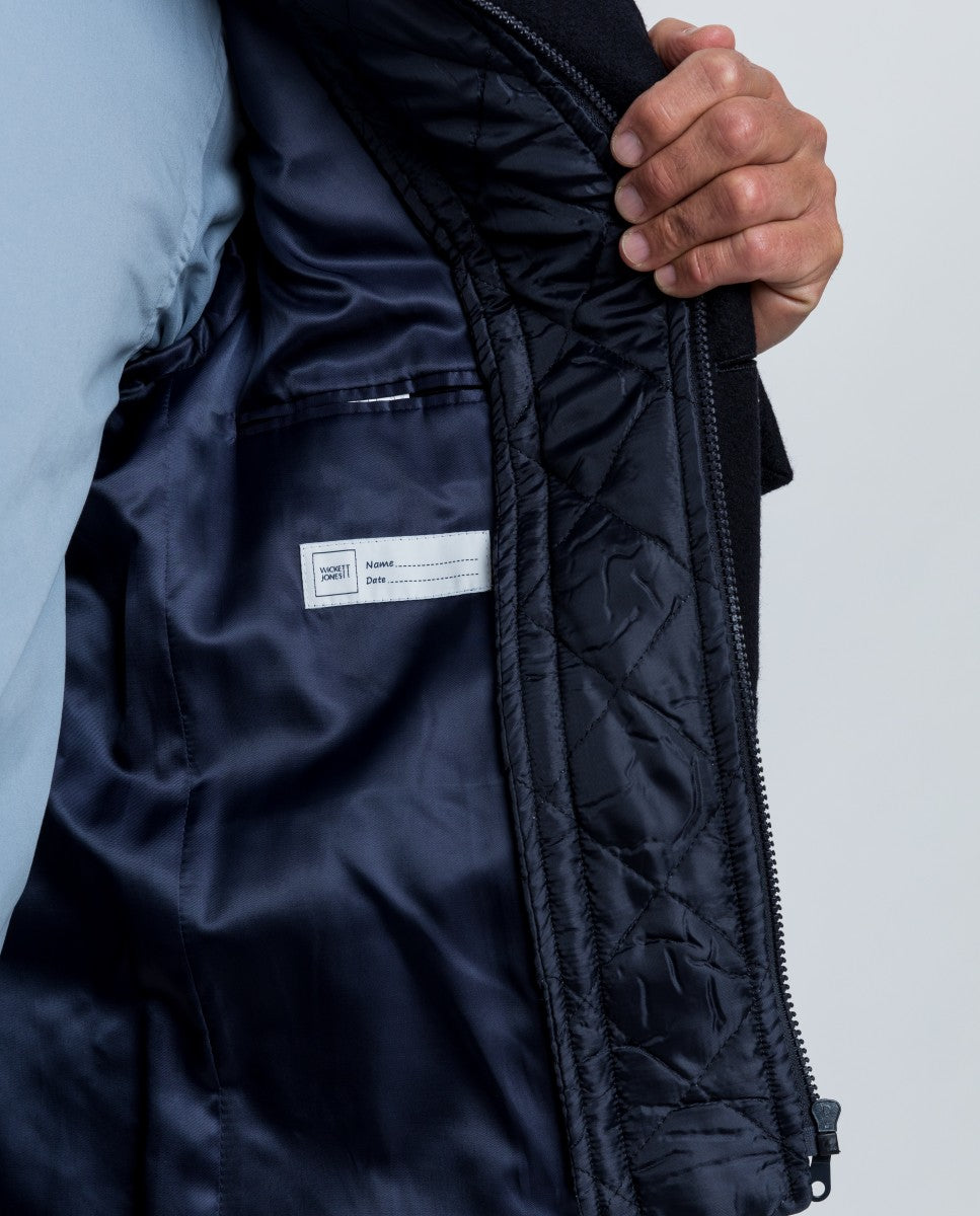 Dark Blue Overcoat