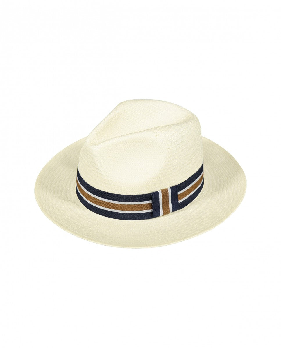Light Beije Panama Hat 100% Paper