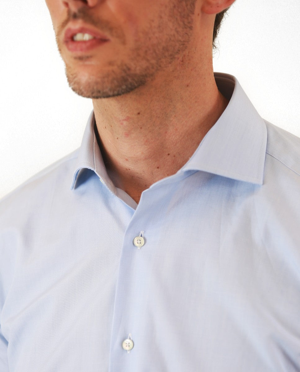 Light Blue Classic Shirt 100% Cotton