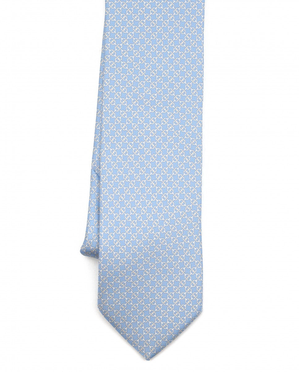 Blue Tie 100% Silk