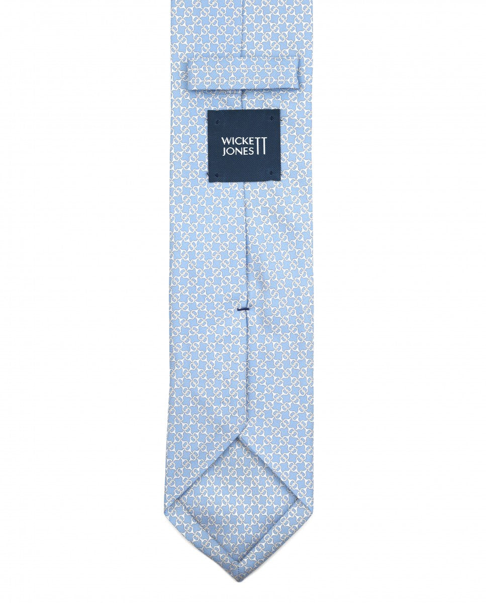 Blue Tie 100% Silk