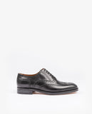 Black Brogues Shoes 100% Leather