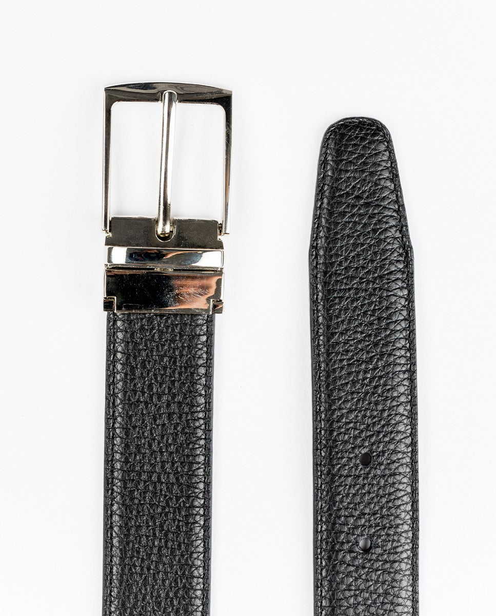 Black Classic Belt 100% Leather