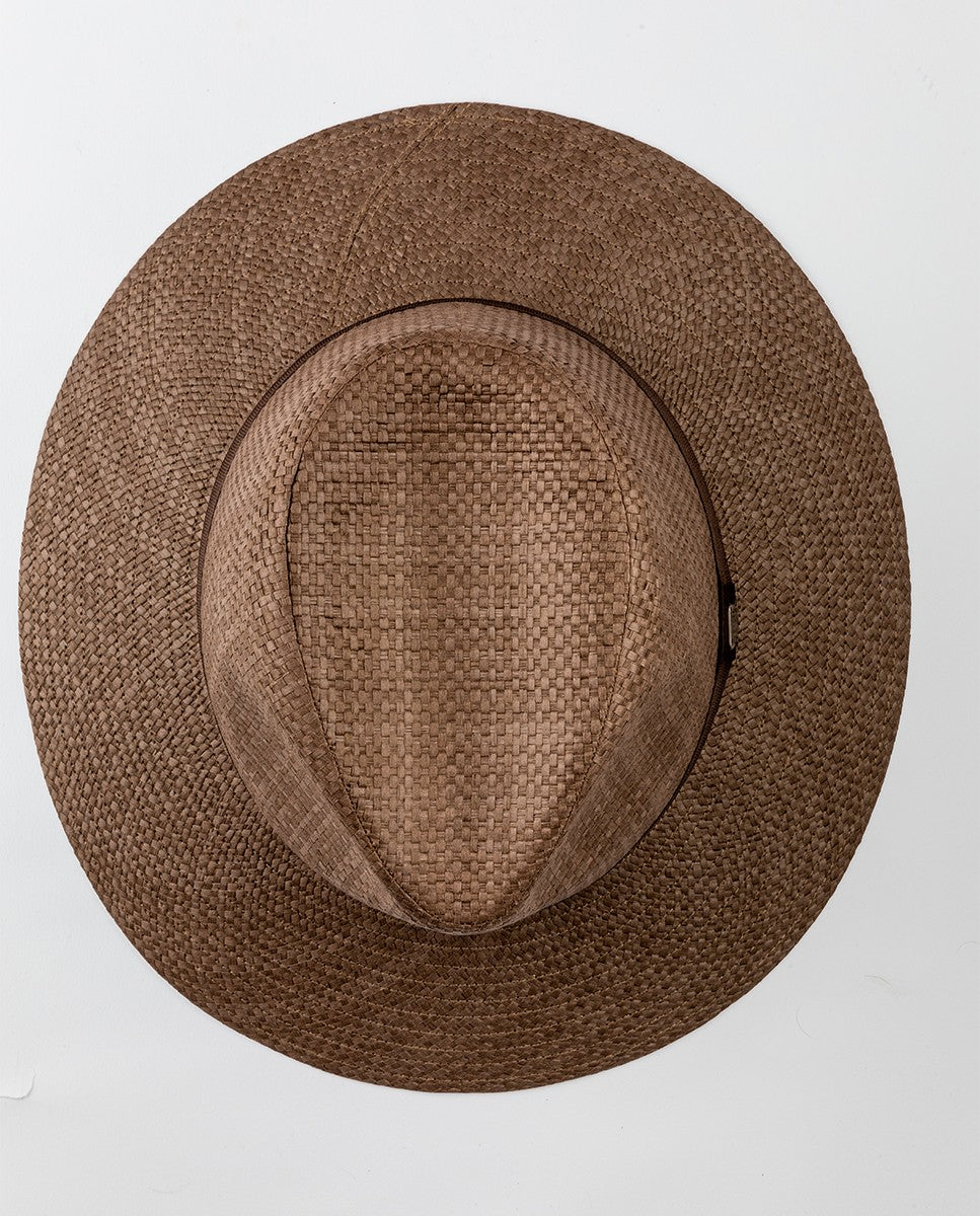 Brown Panama Hat 100% Paper