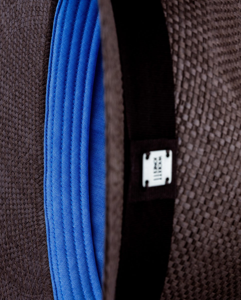Brown Panama Hat 100% Paper