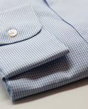 Blue Classic Shirt 100% Cotton