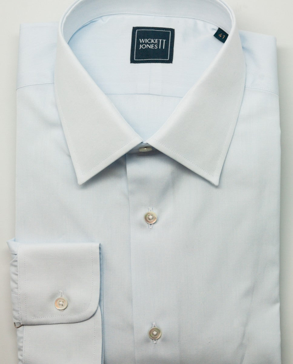 Light Blue Classic Shirt 100% Cotton