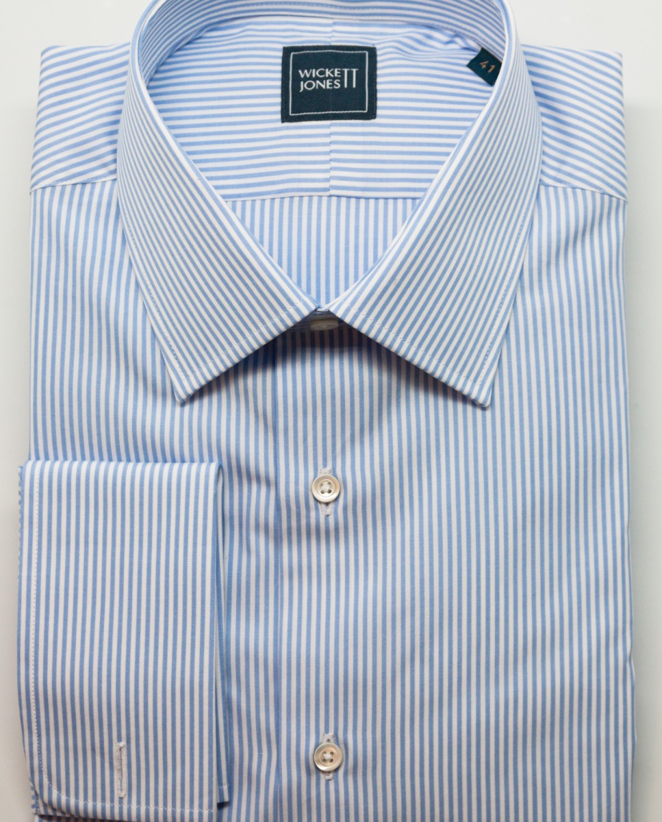 Light Blue Classic Shirt 100% Cotton