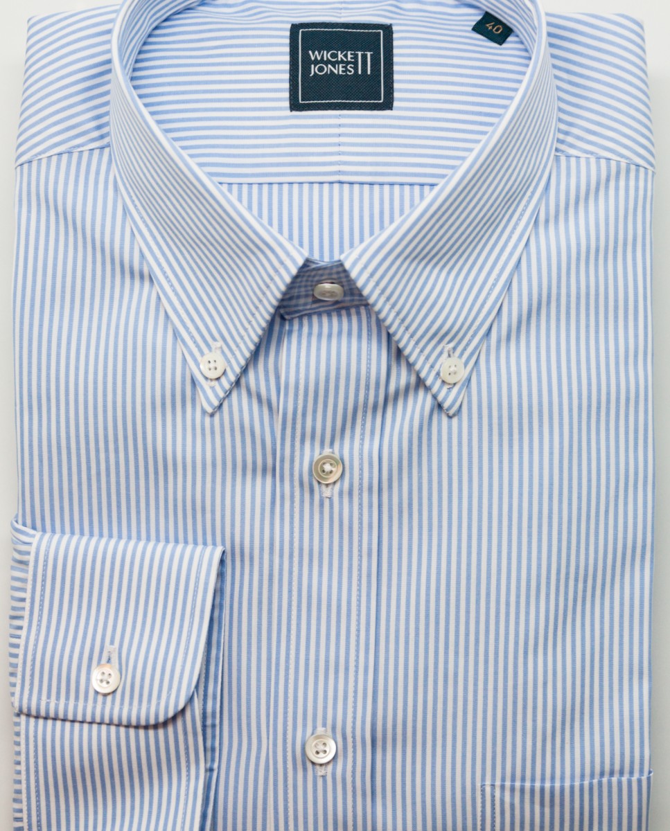 Light Blue Classic Shirt 100% Cotton