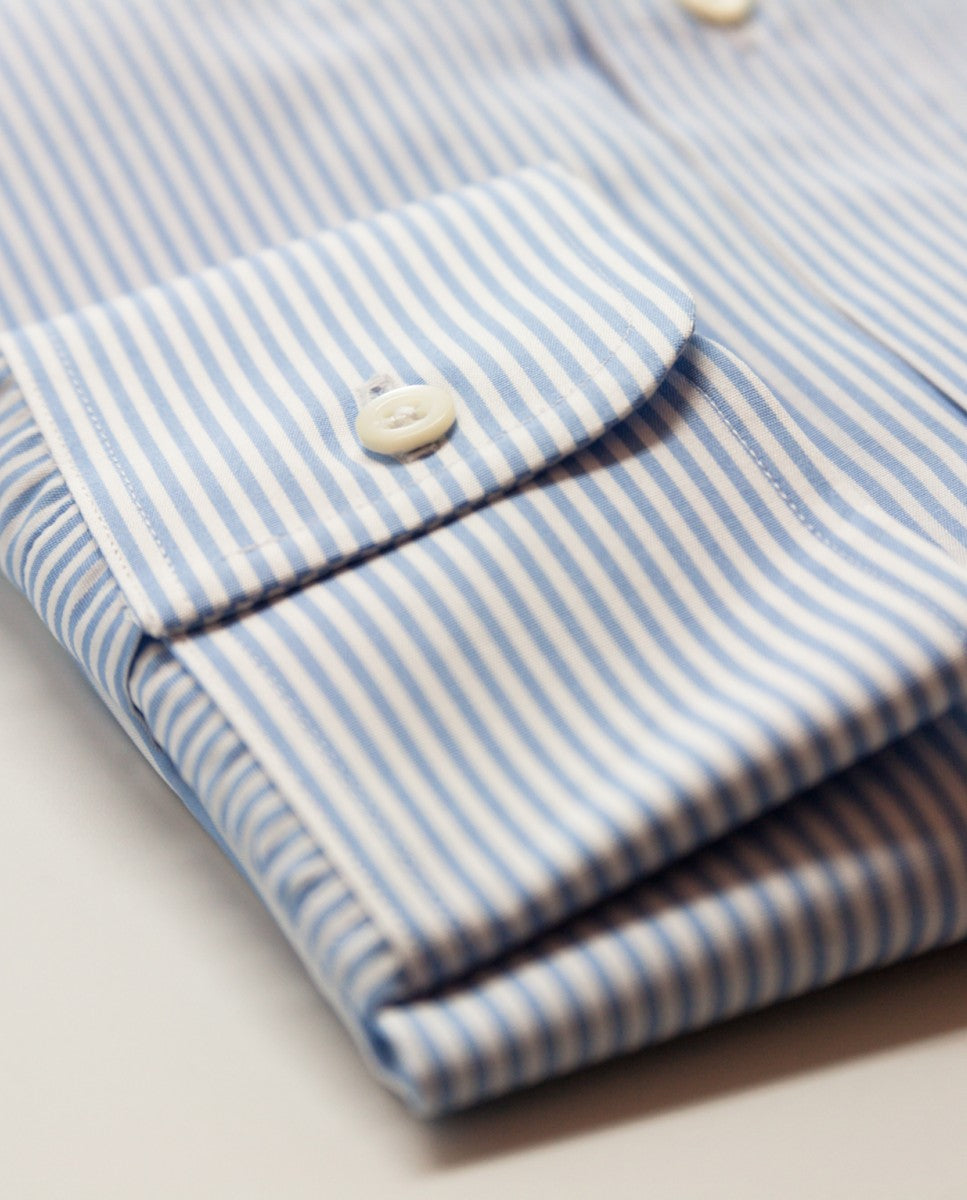 Light Blue Classic Shirt 100% Cotton