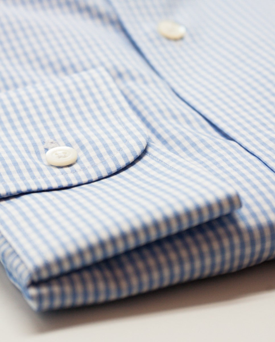 Light Blue Classic Shirt 100% Cotton