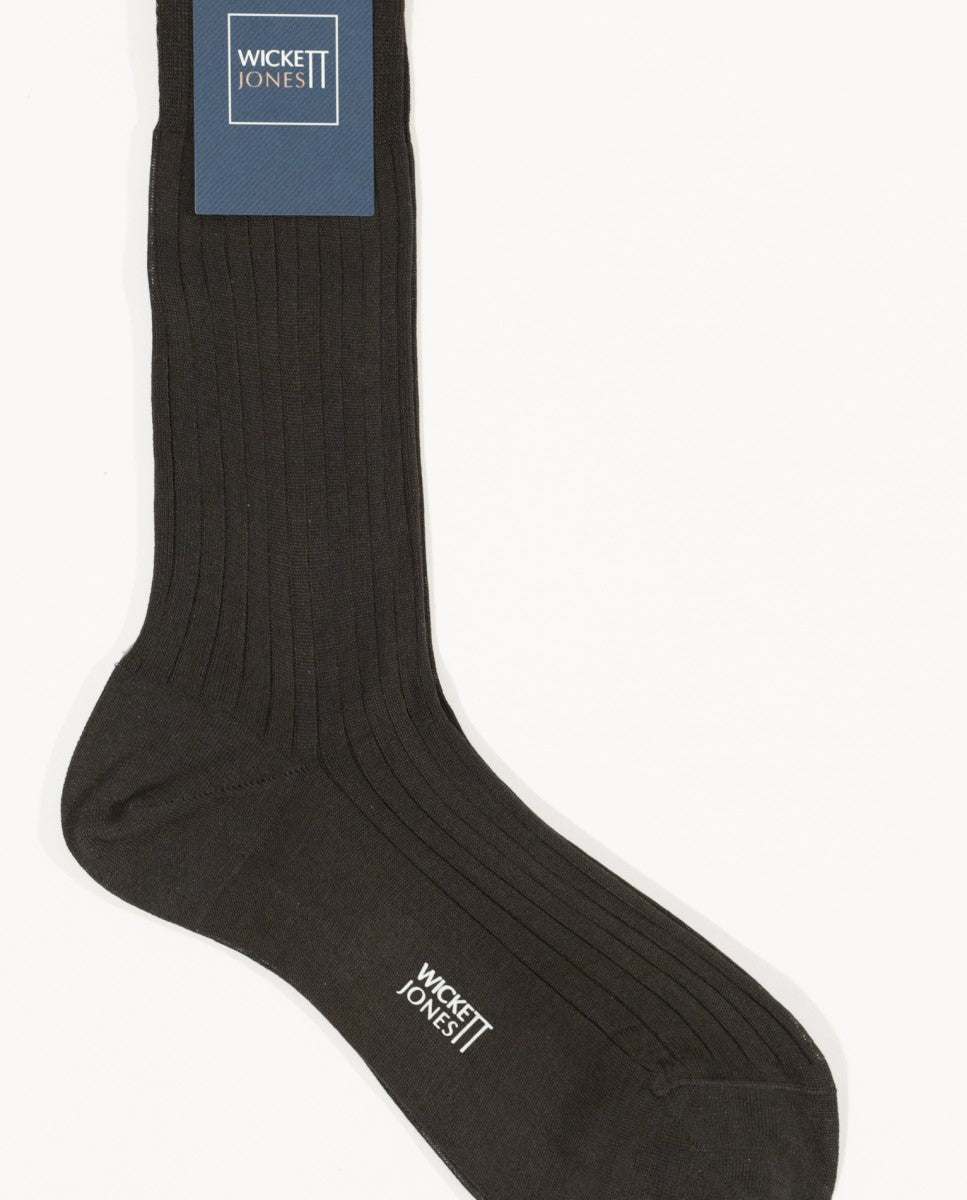 Dark Grey Short Socks 100% Cotton
