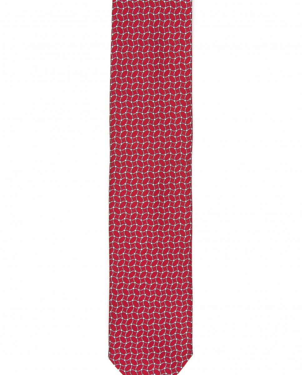 Red Tie 100% Silk