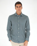 Camisa Casual en Azul Oscuro