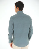 Camisa Casual en Azul Oscuro