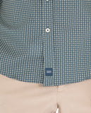 Camisa Casual em Azul Escuro