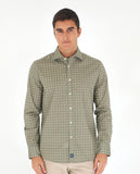 Camisa Casual em Verde Seco