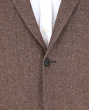 Brown Sports Jacket 100% Flece wool