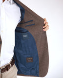 Brown Sports Jacket 100% Flece wool