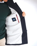 Gabardine em Azul Escuro