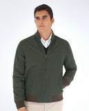 Chaqueta en Verde Oliva Oscuro