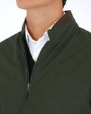 Chaqueta en Verde Oliva Oscuro