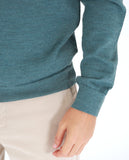 Jersey 100% Lana Merino en Verde Petróleo