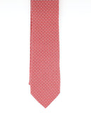 Corbata 100% Seda en Rojo