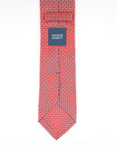 Corbata 100% Seda en Rojo