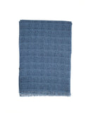 Petrol Blue Scarf 100% Wool