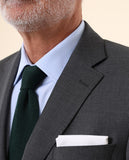 Traje Regular 100% Lana Ojo de Perdiz en Gris