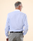 Camisa 100% Algodón en Azul Claro