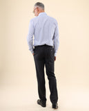 Dark Grey Classic Trousers Soft Slim 100% Flece wool